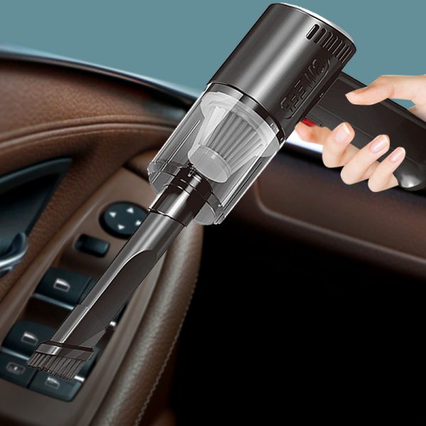 "New Portable Wireless Car Vacuum Cleaner: Handheld 2-in-1"