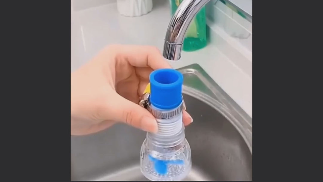 Kitchen Shower Splash Fan Faucet